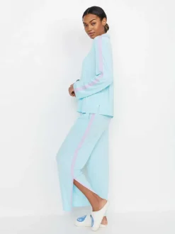 Alice and Olivia A+O X Big Feelings Nico Long Sleeve Set-Women Loungewear