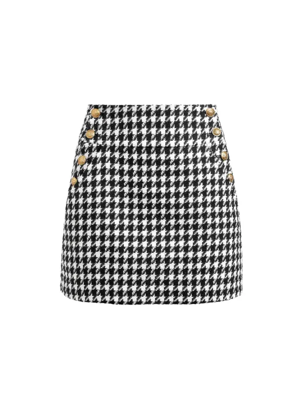 Alice and Olivia Breslin Corset Top + Donald Side Button Skirt-Women Matching Sets