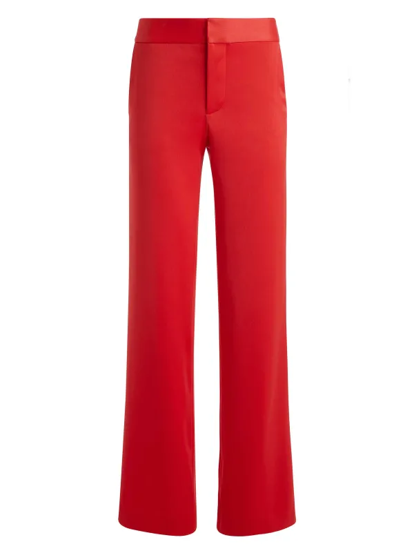 Alice and Olivia Calvin Wide Leg Baggy Trouser-Women Pants