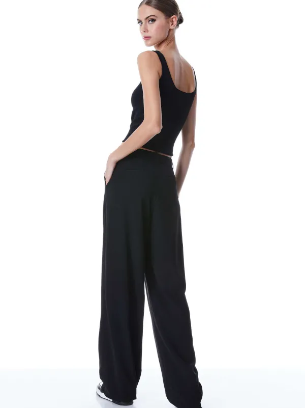 Alice and Olivia Daryn Sculpting Tank-Women Tops