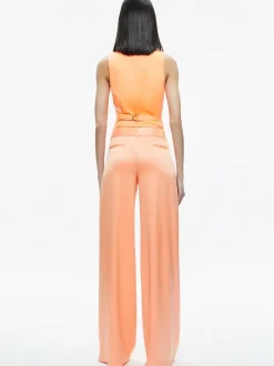 Alice and Olivia Eric Low Rise Pant-Women Pants
