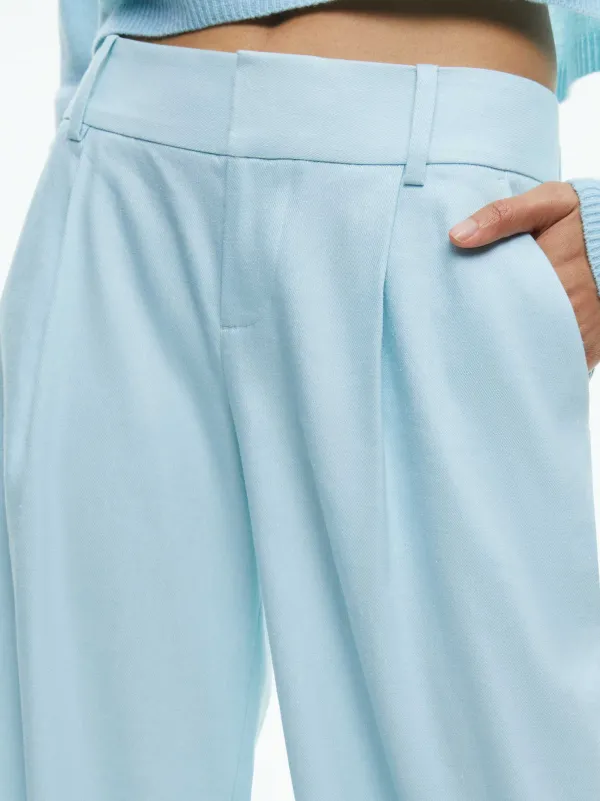Alice and Olivia Eric Low Rise Pant-Women Pants