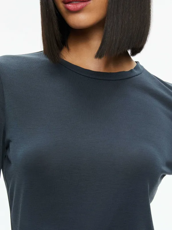 Alice and Olivia Fitted Tee-Women Tops