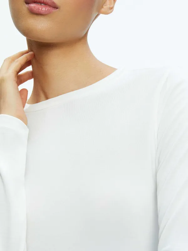 Alice and Olivia Fitted Tee-Women Tops