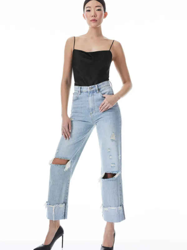 Alice and Olivia Harmon Bodysuit-Women Tops