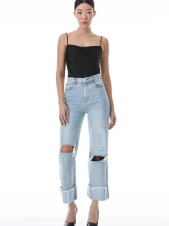 Alice and Olivia Harmon Bodysuit-Women Tops