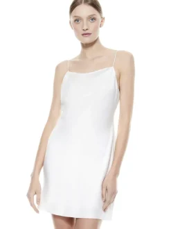 Alice and Olivia Harmony Mini Slip Dress-Women Dresses