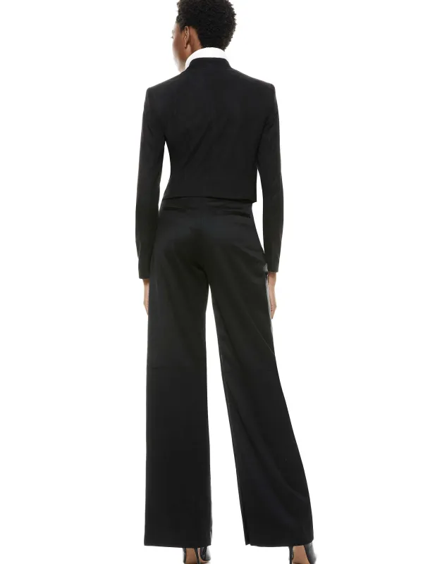 Alice and Olivia Harvey Suede Jacket-Women Jackets + Coats