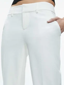 Alice and Olivia Janis Low Rise Cropped Flare Pant-Women Pants