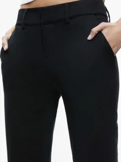 Alice and Olivia Janis Low Rise Cropped Flare Pant-Women Pants