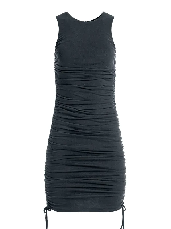 Alice and Olivia Katherina Ruched Fitted Dress-Women Dresses