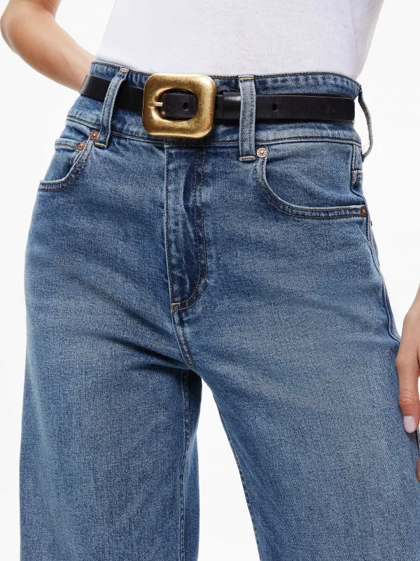 Alice and Olivia Letty Buckle Belt-Women Accessories