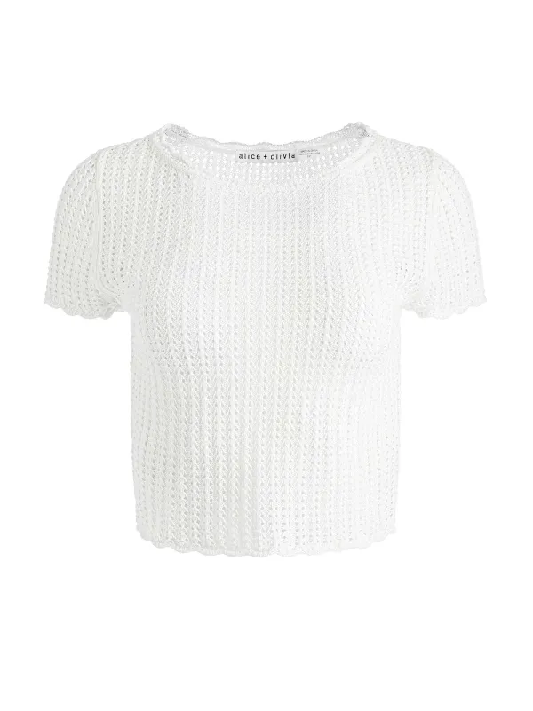 Alice and Olivia Maryam Pullover-Women Tops