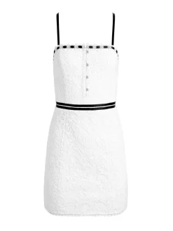 Alice and Olivia Matilda Lace Mini Dress-Women Dresses