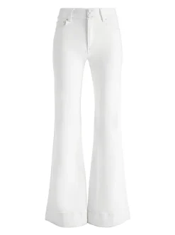 Alice and Olivia Missa 5 Pocket High Rise Wide Leg Jean-Women Pants