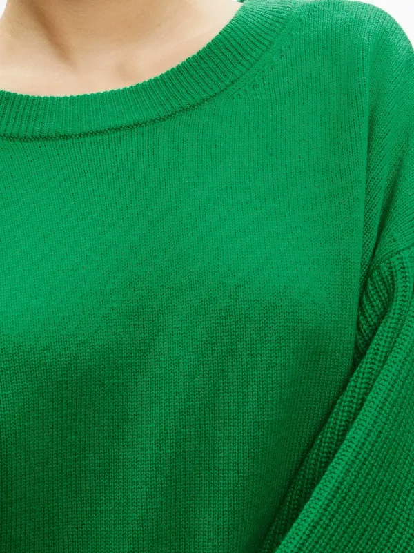 Alice and Olivia Posey Crewneck Sweater-Women Sweaters