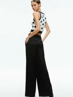 Alice and Olivia Rydel Cropped Tank-Women Tops